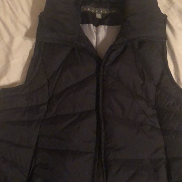 A black colored Kenneth Cole Reaction vest - barely used, worn maybe once. - Picture 3 of 3
